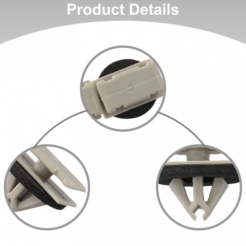 50 pezzi Clip Modanatura Pannello Laterale Fissaggio Rivestimento Esterno Per Jeep per Cherokee
