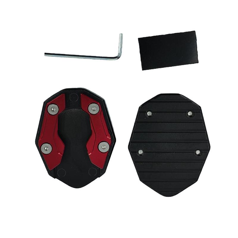 Kryt bočního stojanu na motocykl z hliníkové slitiny Podložka na stojan na motocykl Univerzální prodloužení nohy na kolo Příslušenství ke stojanu