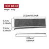 For Mercedes-Benz GLE W167 -2024 Real Carbon Fiber Sticker Driver Dashboard Panel Cover Car Accessories Interior Decorative