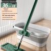 Oujiewang Self-Wringing Flat Mop and Bucket Set