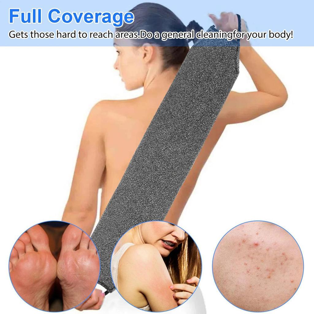 Scrub Washcloth Quick Drying Soft Absorbent Back Scrubber Bath Cloth Scrub Wash Back For Travel Adults Lovers Family Friends Mom