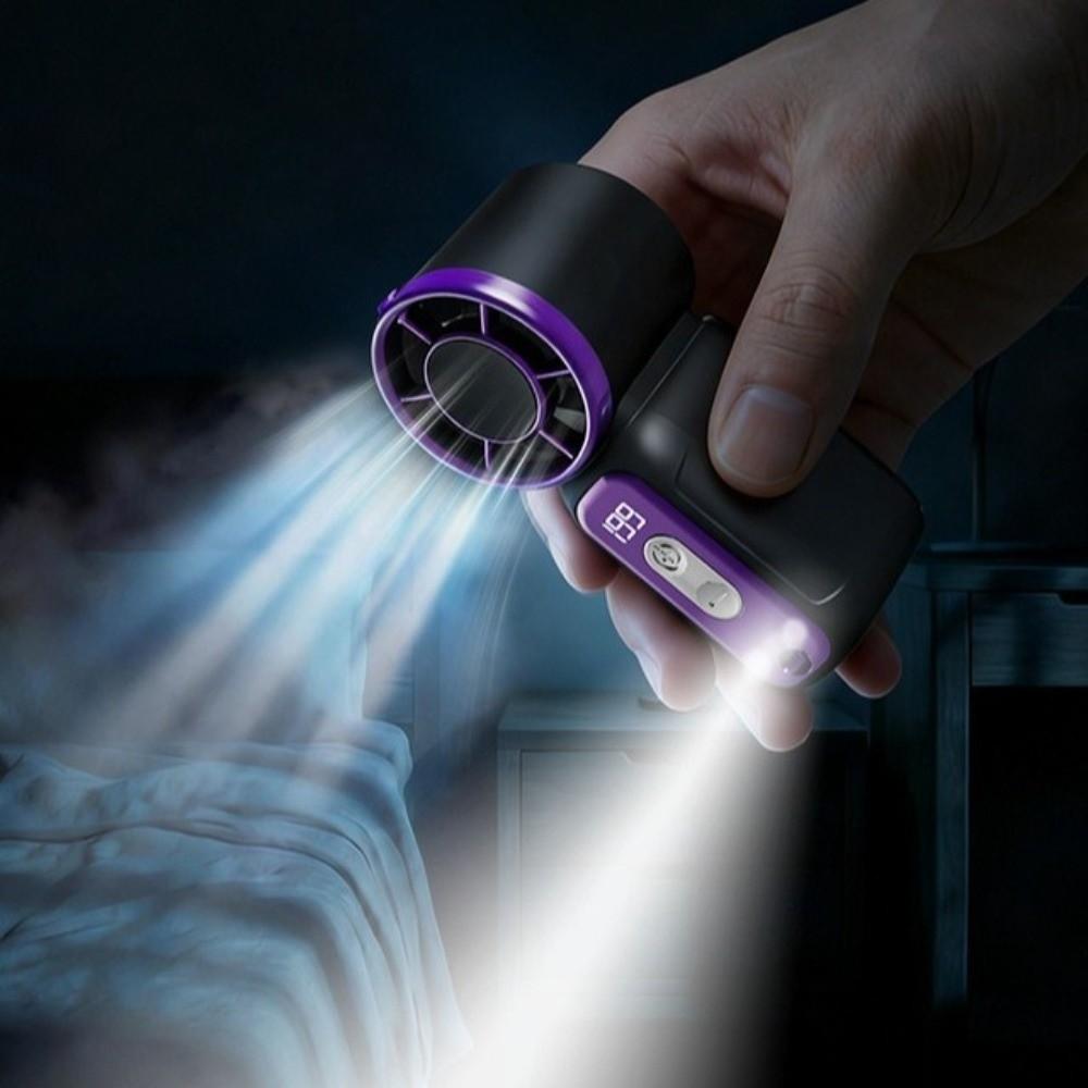 Ultra-Quiet Personal Cooling Fan Powerful Wind Pocket Travel Fan Mini Handheld Fan Camping