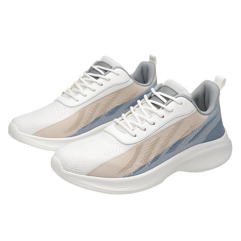 Men's shoes summer breathable large size fly-woven shoes lace-up running mesh casual shoes men's 48 sports shoes men's