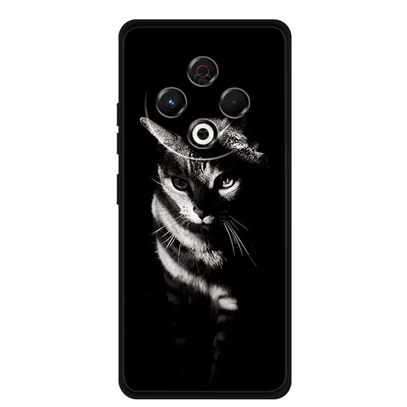 Animal Case For Spark 30 Fundas For Tecno Spark30 4G Soft TPU Silicone Phone Cover Back Black Edge Shell Protective Bumper Cases