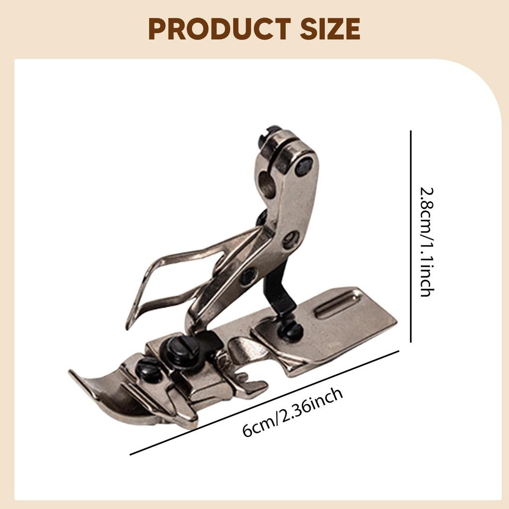 Presser Foot Industrial Overlock Versatile Lightweight Attachment Women Sewing Machine Supplies High Shank 208730UT for C4/E4/C5