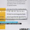 LINEALOX Leselineal Lesestab Lesehilfe Vergrößerungslineal Lupenlineal Lp-2+4x