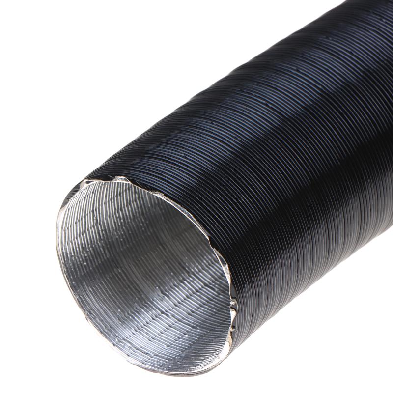 Id50Mm Aluminium Foil Stretchable Air Hose For Auxiliary Heater Heating Duct Various Lengths
