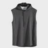 Men’s Slim Fit Hooded Sleeveless Vest for Summer Sports and Running