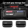 For Car Seat Gap Multifunction Storage Box Seat Gap Cup Holder K5 K2 Optima Soul Spectra Niro Cadenza Sephia Carens