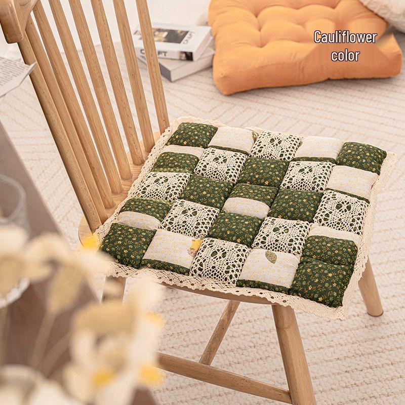 Lace Non-Slip Chair Cushion Pad for Dining and Living Room