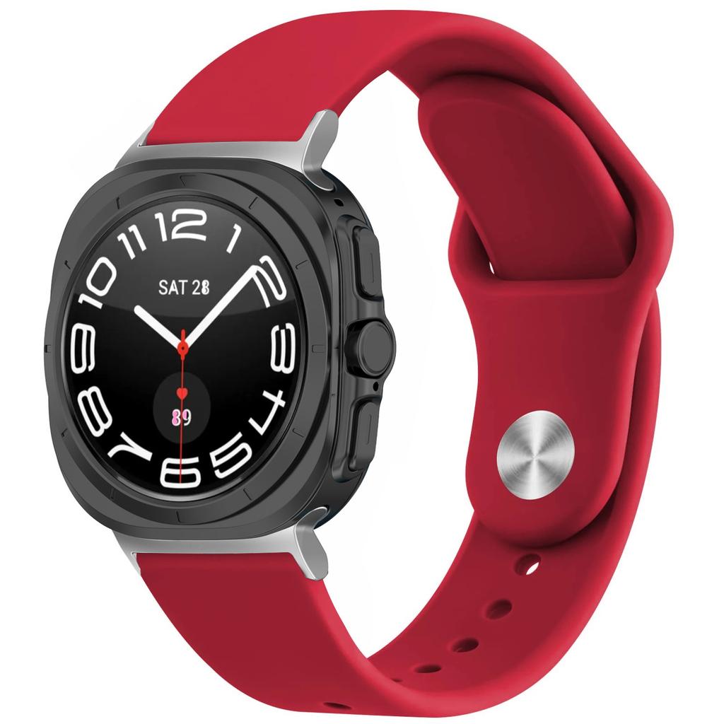 Sport Silicone Loop For Samsung Galaxy Watch 7 Ultra Strap 47mm Accessories Correa Bracelet Galaxy Watch 7 FE 44mm 40mm 40 Band