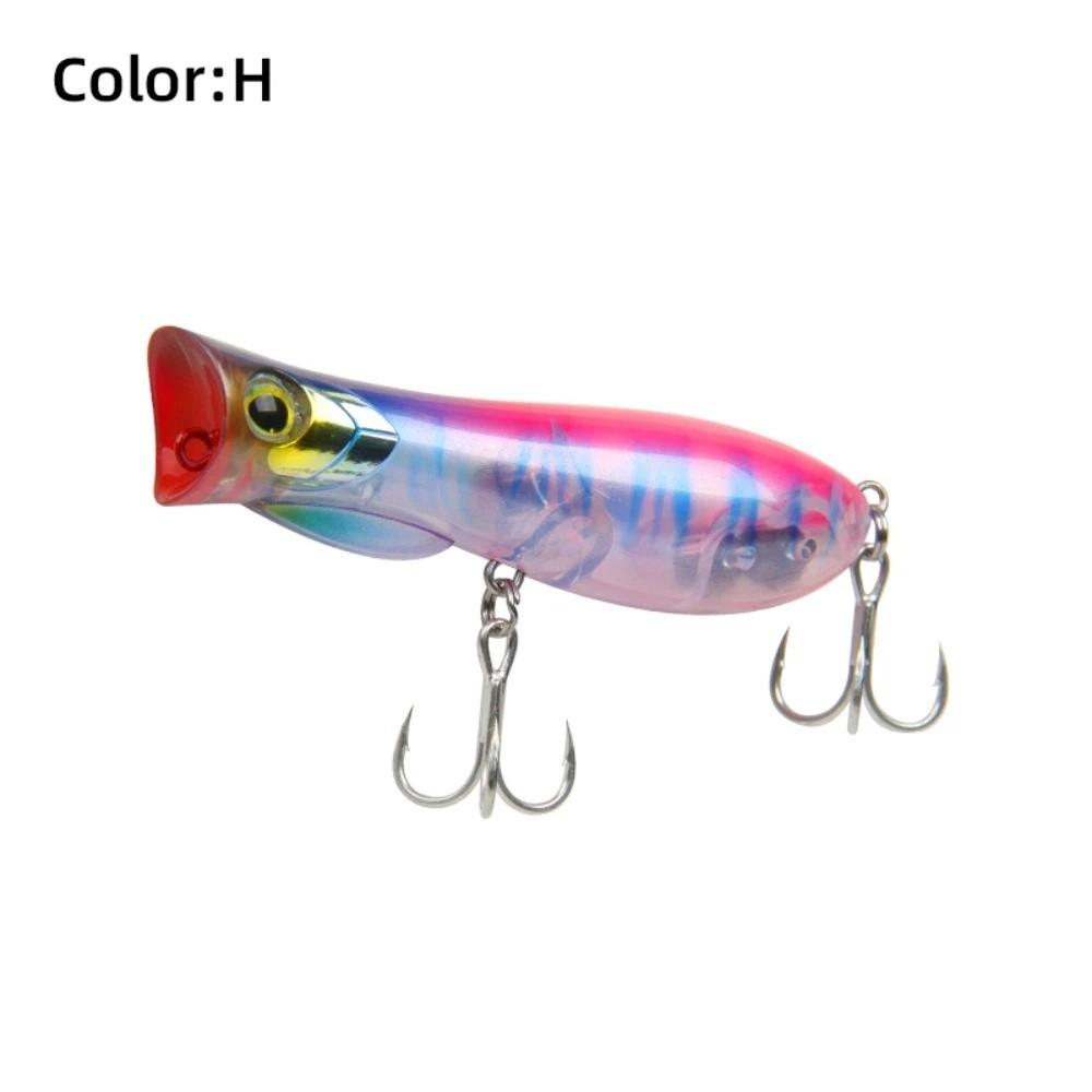 

69mm 9.3g Topwater Popper Bait Hard Plastic Hard Plastic Popper Topwater Fishing 69mm 9.3g-H