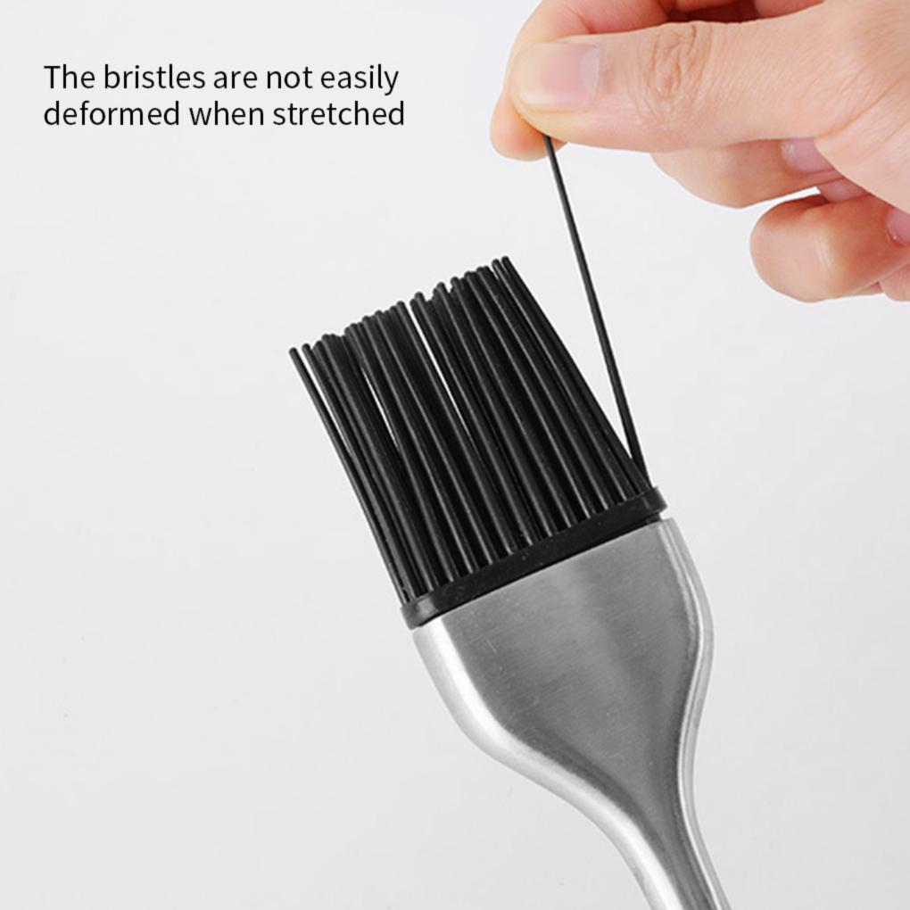 Barbecue Brush Silicone Resistant BBQ Tool for Cooking Grilling Basting