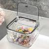 Nordic Hair Accessories Storage Box Clear Acrylic Hairband Storage Basket Hair Accessories Organizer