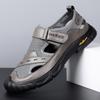 2025 Spring and Summer New Men's Casual Shoes Mesh Sandals Summer Fashion Korean Version Hollow Hole Shoes Outdoor Foreign Trade
