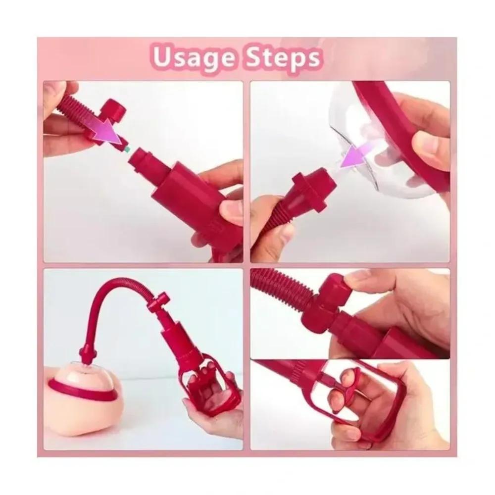 Female Pussy Massager Masturbation Pump Couples Flirting Adult Sex Products Vagina Nipple Sucking Vacuum Pump Sex Toy For Women