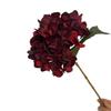 Hydrangea Artificial Single Flower Stem Branch Silk Oil Paiting Hydrangea Plant