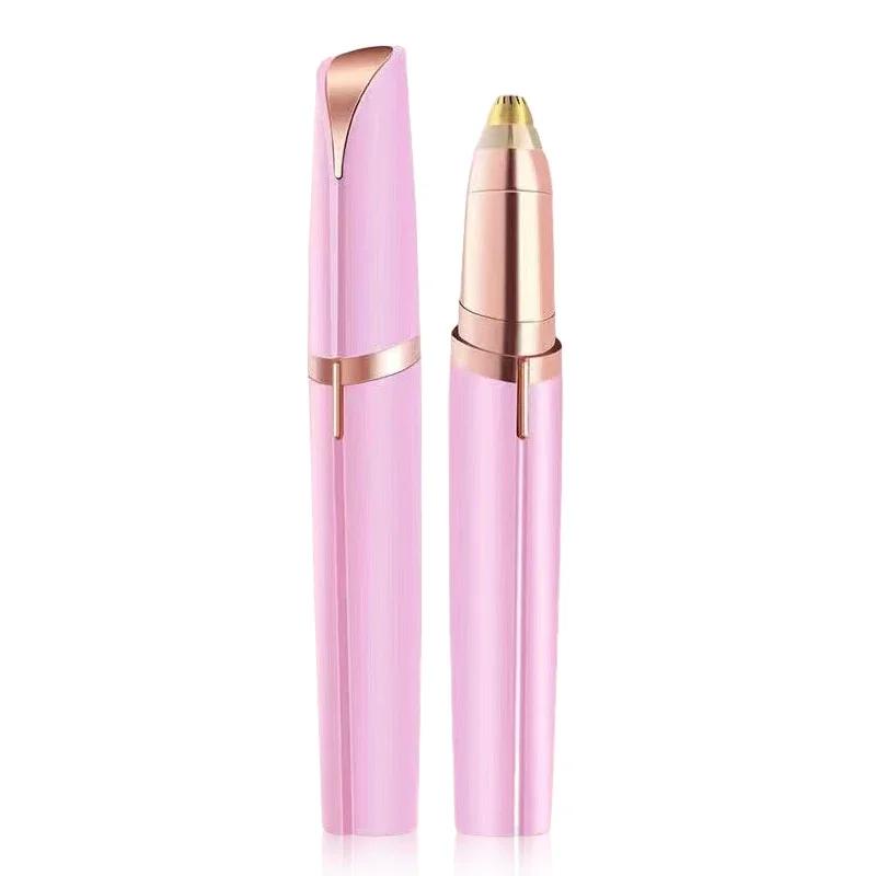 Electric Eyebrow Trimmer Electric Face Eyebrow Hair Trimmer Mini Portable Women Body Shaver Remover Painless Beauty Hair Removal