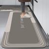 Simple Style Dirt-Resistant, Anti-Slip Kitchen Mat - Water-Absorbing Entrance and Floor Carpet