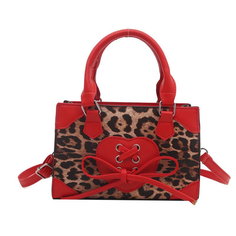 Fashionable Small Square Bag With Bow Accent In Black White Red And Khaki Colors