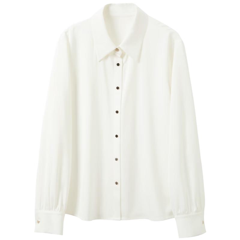 SANCAL 2026 Spring Lapel Loose-Fit Blouse