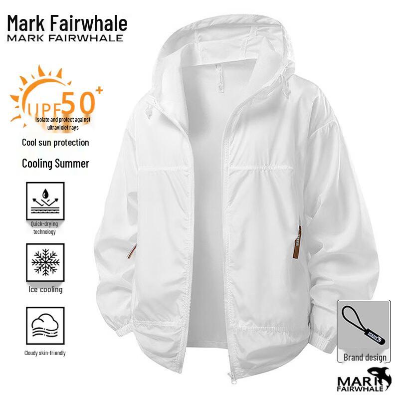 Mark Fairwhale Men's Lightweight Hooded Sun Protection Jacket
