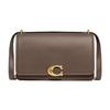 Bandit 24 Multifunktionale Tasche mit Druckknopfverschluss Damen Umhängetasche Messing Dunkelstein CC416-B4CBD