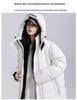 New Cross-Border Mid-Length Extreme Cold Couple Down Jacket: Trendy, Thickened Winter Outerwear for Men & Women