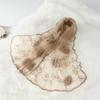 Lightweight Sheer Shawl Embroidered Mesh Stole Neck Wrap Floral Headwrap  Sun Protection