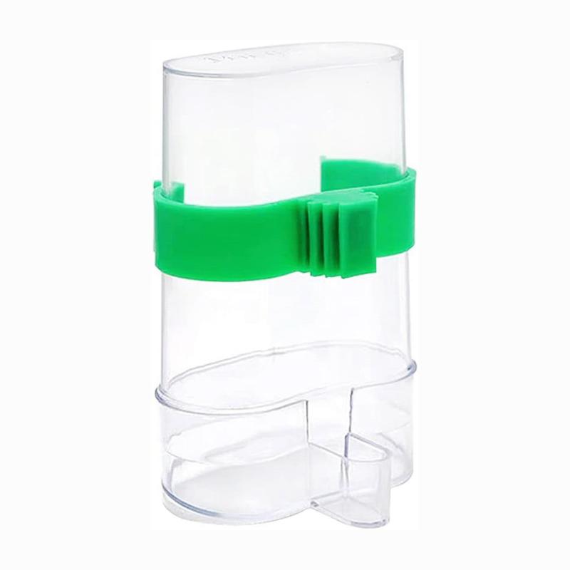 Automatic Bird Water Dispenser Bird Drinking Feeder Transparent Bird Cage Water Fountain For Budgie Cockatiel Lovebird Canary