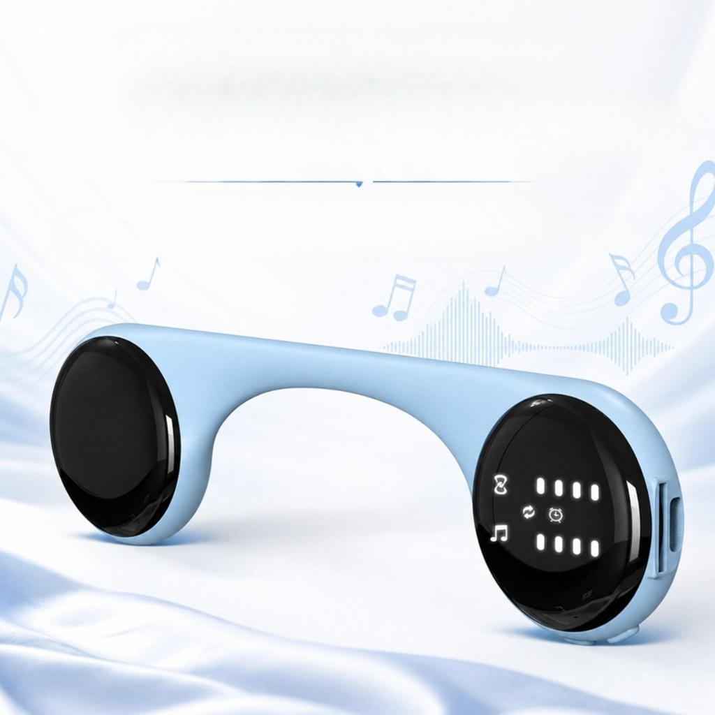 Conduction Audio Device Compact Speaker Lightweight Portable Sound for Relaxation, Bedroom,