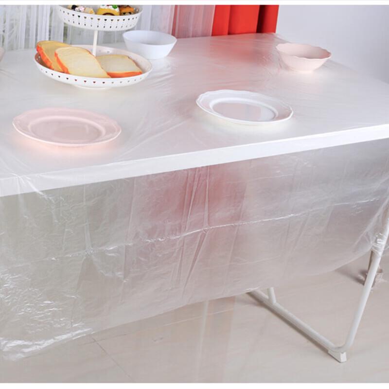 CHAHUA Disposable Plastic Tablecloths