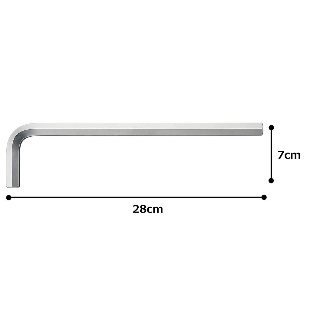 TONE Long Hex 14mm Width AL-14 L-Type Wrench,