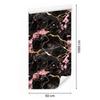 Marble Wallpaper Black, Brown and Burgundy for Living Room and Bedroom 50x1000