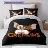 Gremlins Pattern Bedding,Quilt Set Quilt Cover Pillowcase Home Birthday Gift (1 * duvet cover + 2 * pillowcase, without core)