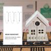 4Pcs Miniature Street Lights Easy Install Mini House Decor Realistic Sand Table Micro Landscape Supplies Mini Street Lamp