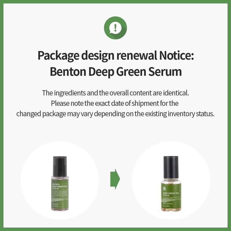 Benton - Deep Green Tea Serum