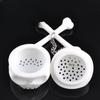 Creative Skull Tea Infuser Silicone Tea Strainer Cute Novelty Filter for Loose Leaf Tea Brewing Home Office Kitchen Accessory