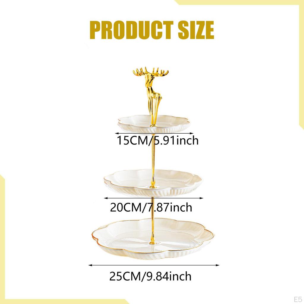 Cake Display Stand, Food Serving Tray, Fruit And Snack Rack For,