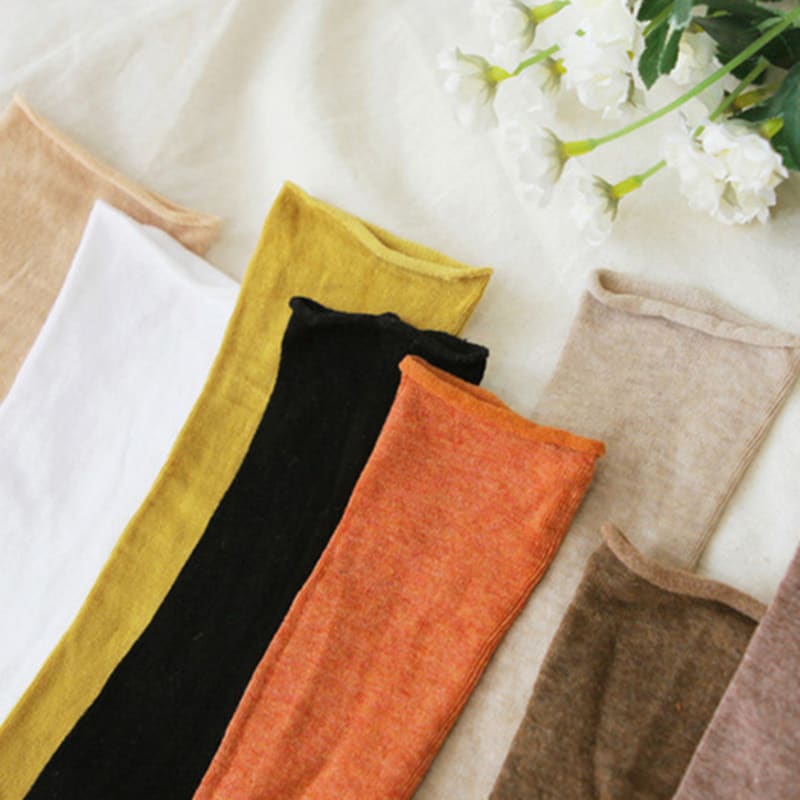 Biarritz Socks [3set] Candy Roll Daily Soft Crew Socks_8 Colors