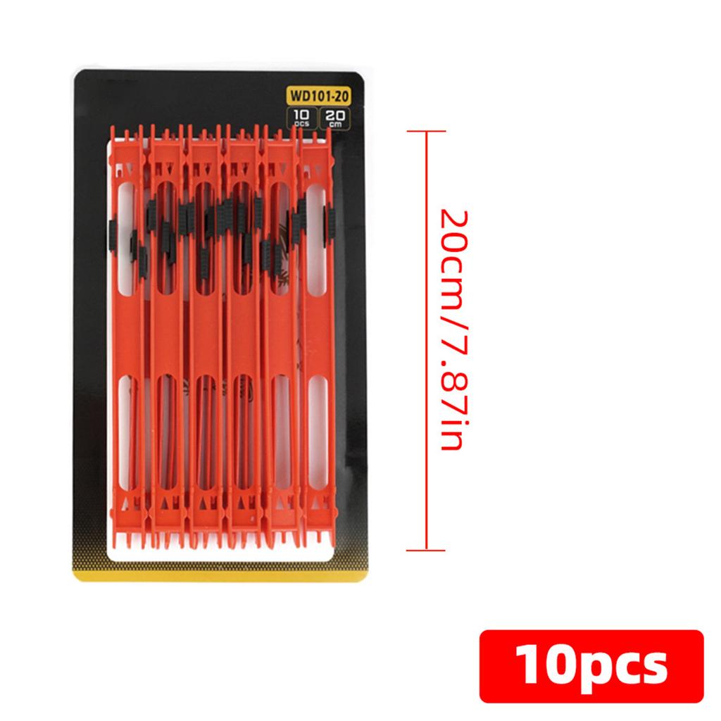 10Pc Fishing Line Winding Board Fishing Line Rig Winder Plastic Winding Board Line Holder Management Tool Fishing Tackle