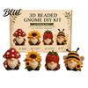 DIY Animal Craft Kit Tiny 3D Beaded Kit Petite Gnome Creative 4-Pack Miniature Display Pieces Goblin Beading Set with Instructions Handmade