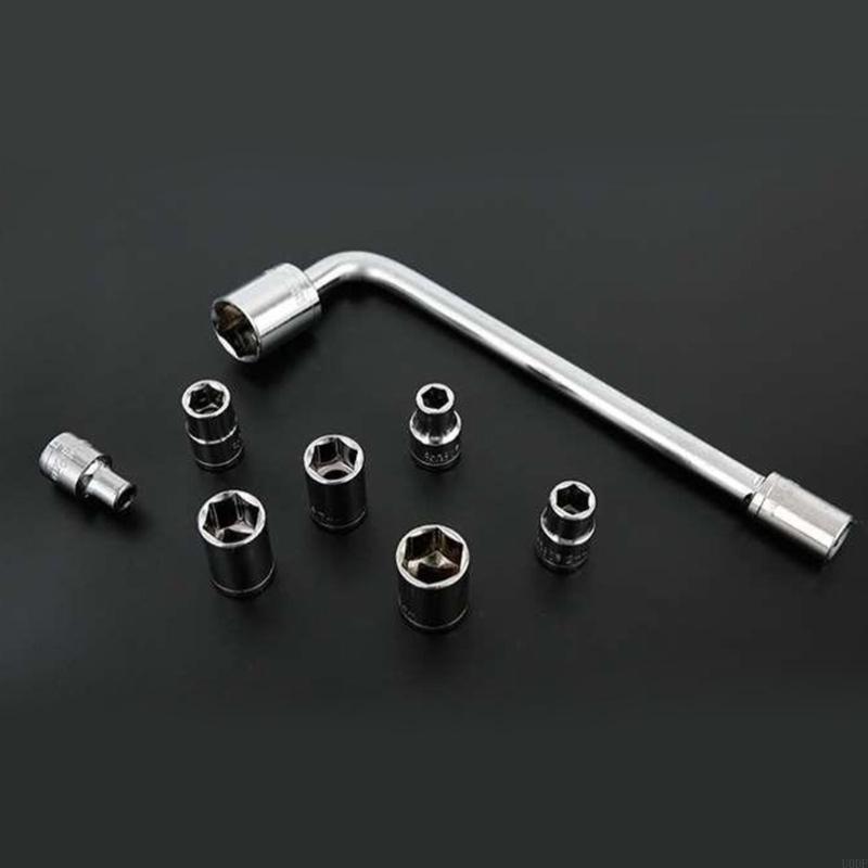 

10PCS Quickly Release Socket Wrench Set Maintainence Portable Car Repair Manual Sleeve Home Labor Saving ChromeVanadium CN