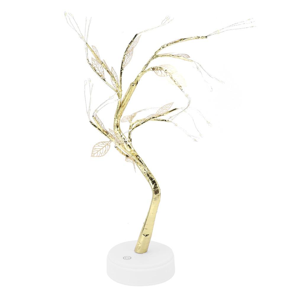 Warm White Light Tree Shape Lamp 72 LEDs Leaf Tree Lamp Energy Saving Decorative Lamp  Christmas