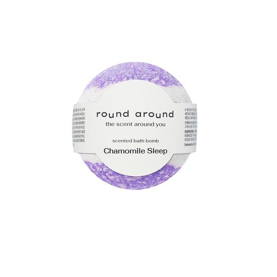 ROUND A'ROUND Scented Bath Bombs 80g (4 Types)