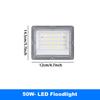 Waterproof Outdoor LED Lamps Floodlight 50W 100W 200W 300W 500W AC220V Garden Decoration Lighting Modern LED Outdoor Cool Lights