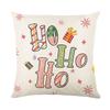 New Christmas Gingerbread Man Candy Decorative Pillow Cover Home Living Room Holiday Party Pillow Cover
