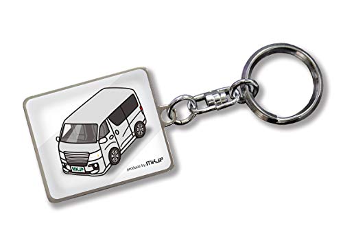 

MKJP Custom Keychain Nissan Caravan Rider VW6E26 Late Model Base: Белый цвет автомобиля: Серебряный