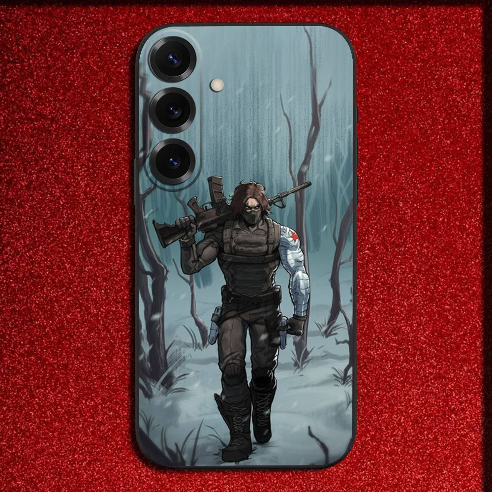 

B-Bucky B-Barnes Winter S-Soldier Phone Case For Samsung S25,S24,S21,S22,S23,S30,Ultra,S20,Plus,Fe,Lite,5G Black Cover Samsung S23plus5G