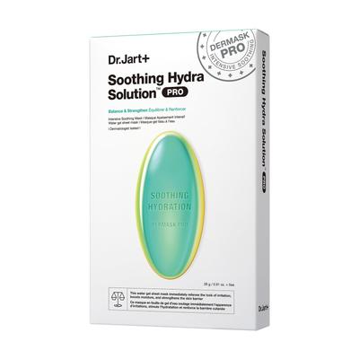 Dermask S Hydra Solution Pro 1 Sheet X 5 Packs Even Skin Sensitive Hyaluronic Sheet Korean Derma Cosmetics Dr.Jart+ / Moisturizing, Dryness, Texture,